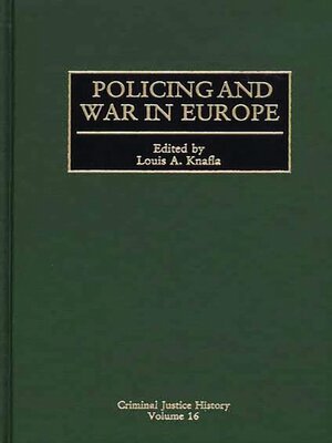 cover image of Policing and War in Europe